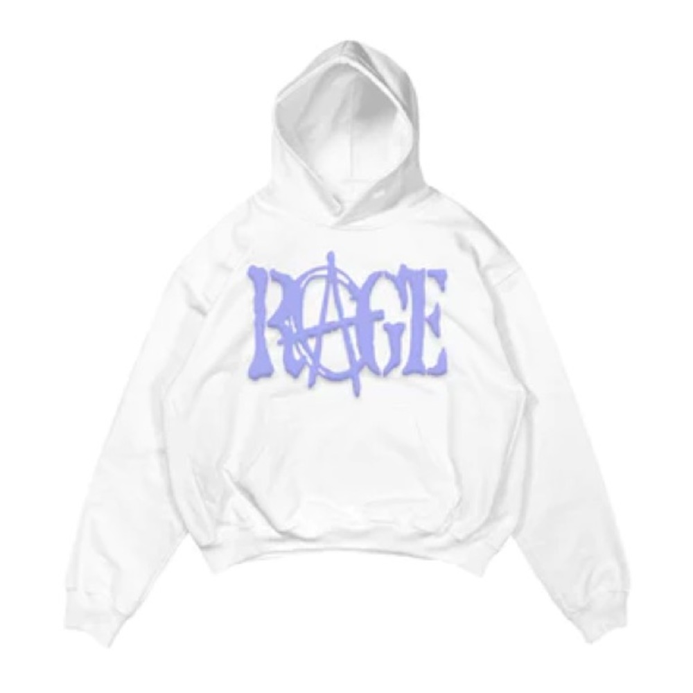 Trippie Redd White hoodie/sweatshirt XL